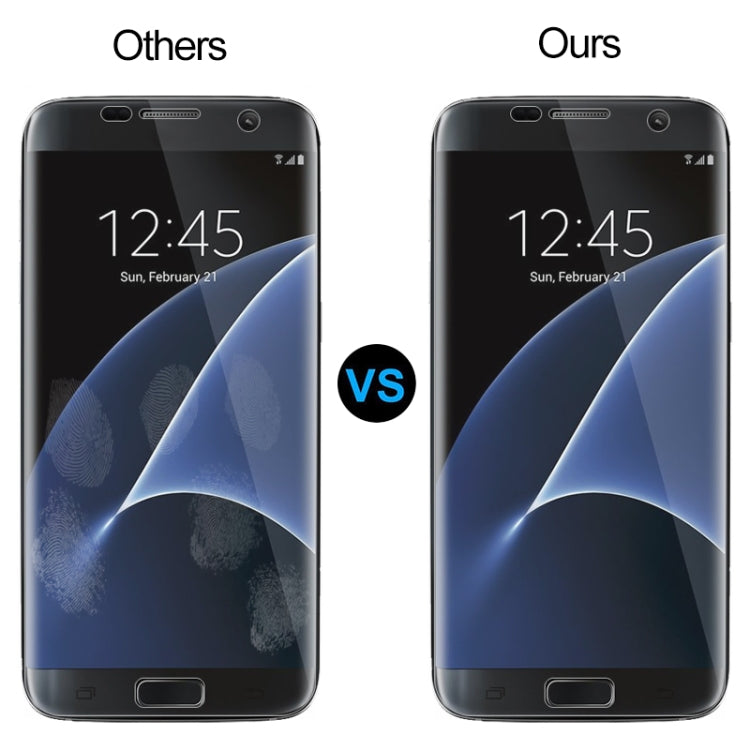 For Galaxy S7 Edge 50 PCS 3D Curved Full Cover Soft PET Film Screen Protector