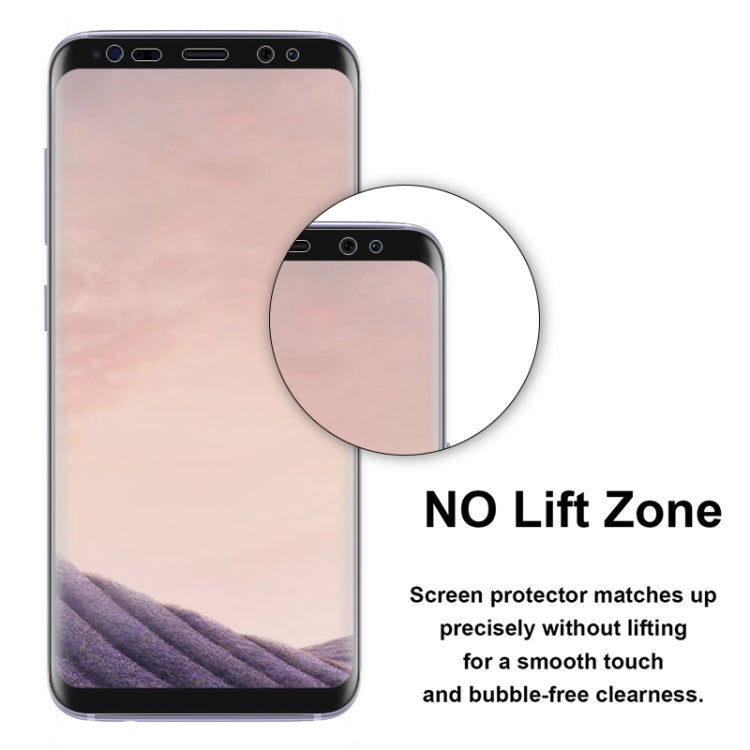 For Galaxy S8+ 50 PCS 3D Curved Full Cover Soft PET Film Screen Protector