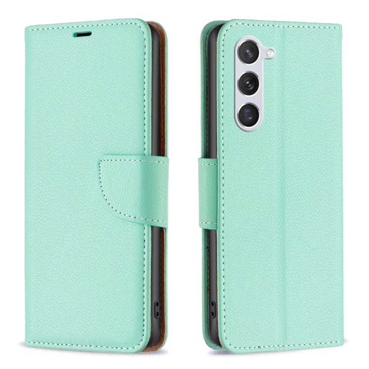 For Samsung Galaxy S23 5G Litchi Texture Pure Color Leather Phone Case