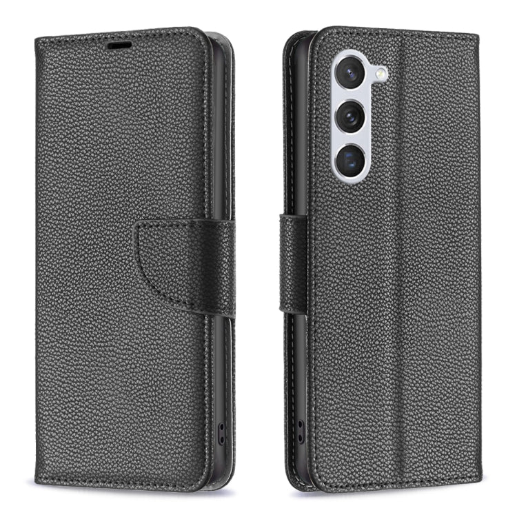 For Samsung Galaxy S23 5G Litchi Texture Pure Color Leather Phone Case