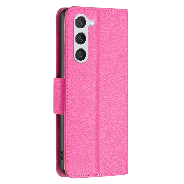 For Samsung Galaxy S23 5G Litchi Texture Pure Color Leather Phone Case