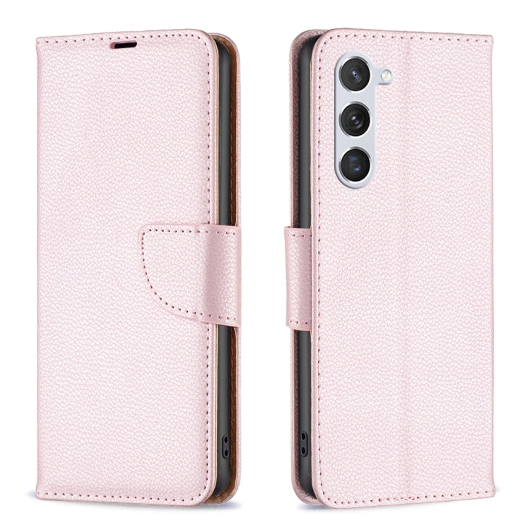For Samsung Galaxy S23 5G Litchi Texture Pure Color Leather Phone Case