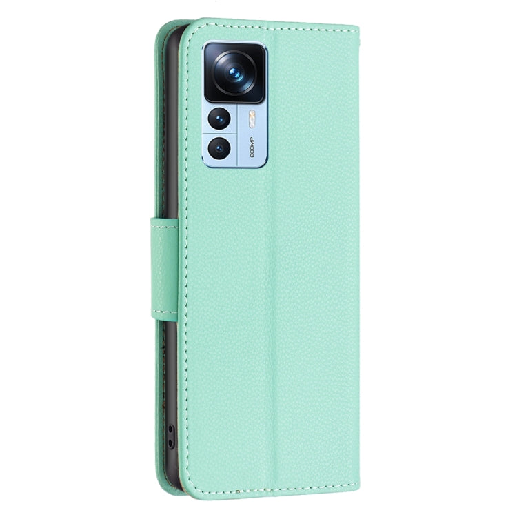 For Xiaomi 12T / 12T Pro / Redmi K50 Ultra Litchi Texture Pure Color Leather Phone Case