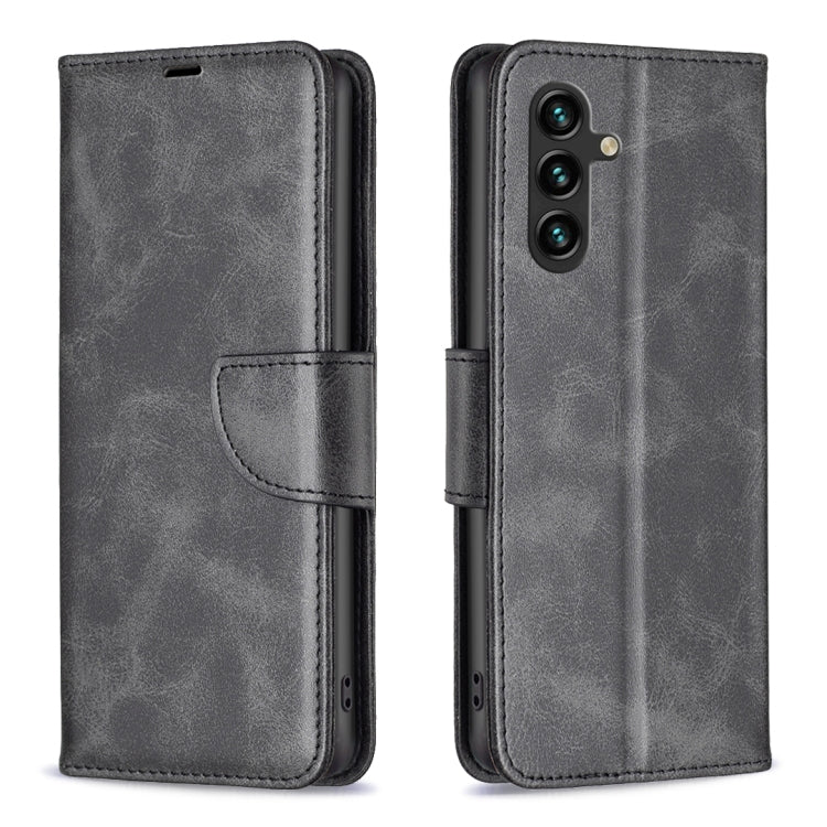 For Samsung Galaxy A14 5G Lambskin Texture Leather Phone Case