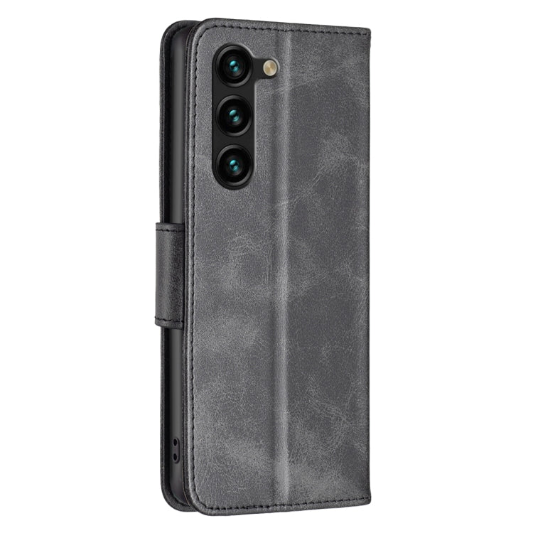 For Samsung Galaxy S23+ 5G Lambskin Texture Leather Phone Case