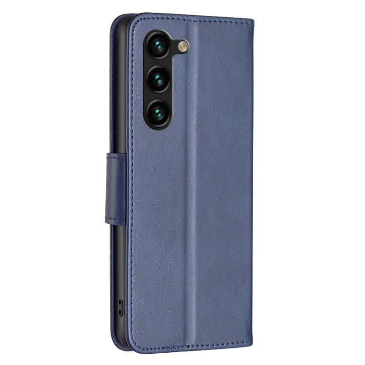 For Samsung Galaxy S23+ 5G Lambskin Texture Leather Phone Case