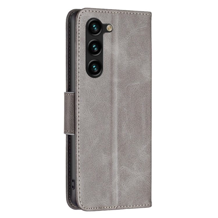 For Samsung Galaxy S23+ 5G Lambskin Texture Leather Phone Case