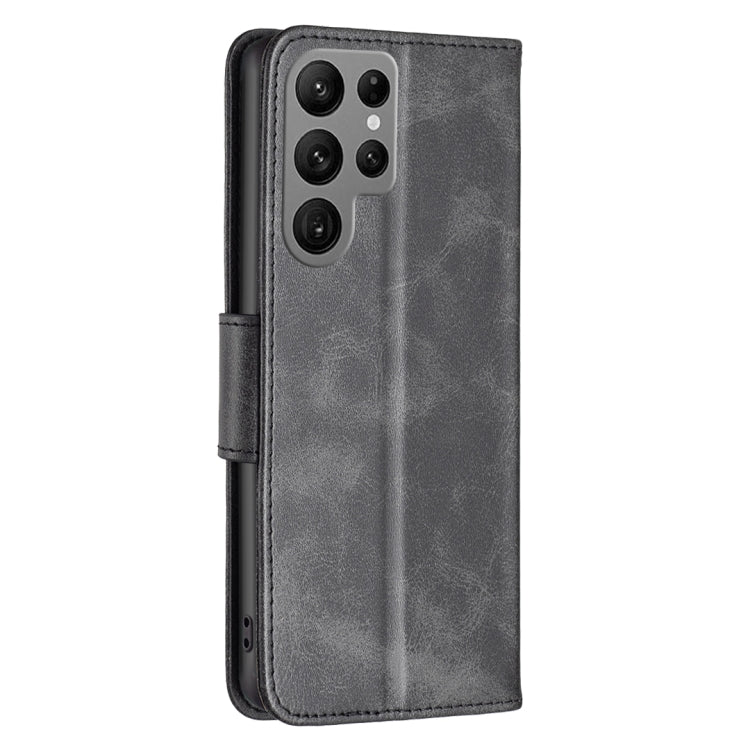 For Samsung Galaxy S23 Ultra 5G Lambskin Texture Leather Phone Case