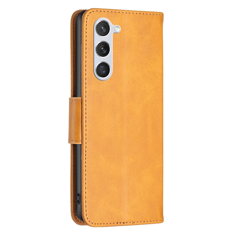For Samsung Galaxy S23 5G Lambskin Texture Leather Phone Case