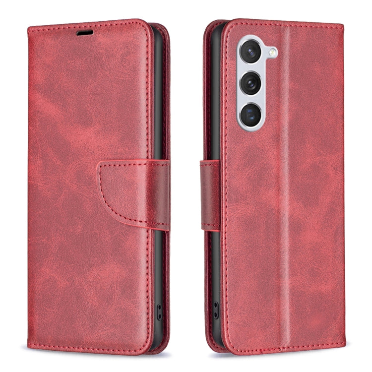 For Samsung Galaxy S23 5G Lambskin Texture Leather Phone Case