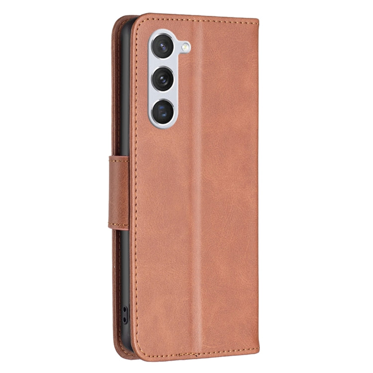 For Samsung Galaxy S23 5G Lambskin Texture Leather Phone Case