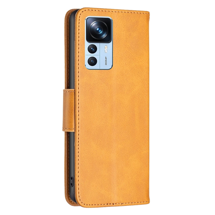 For Xiaomi 12T / 12T Pro / Redmi K50 Ultra Lambskin Texture Leather Phone Case