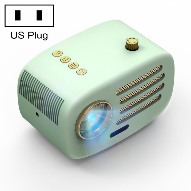 AUN PH30C 2.7 inch 150 Lumens 1280x720P Sync Screen LED Mini Projector, Plug Type:US Plug
