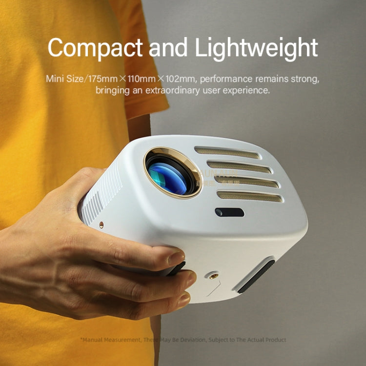 AUN PH30S 2.7 inch 150 Lumens 1280x720P Android 9.0 LED Mini Projector, Plug Type:US Plug