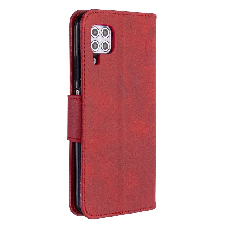For Huawei P40 Lite Retro Lambskin Texture Pure Color Horizontal Flip PU Leather Case with Holder & Card Slots & Wallet & Lanyard