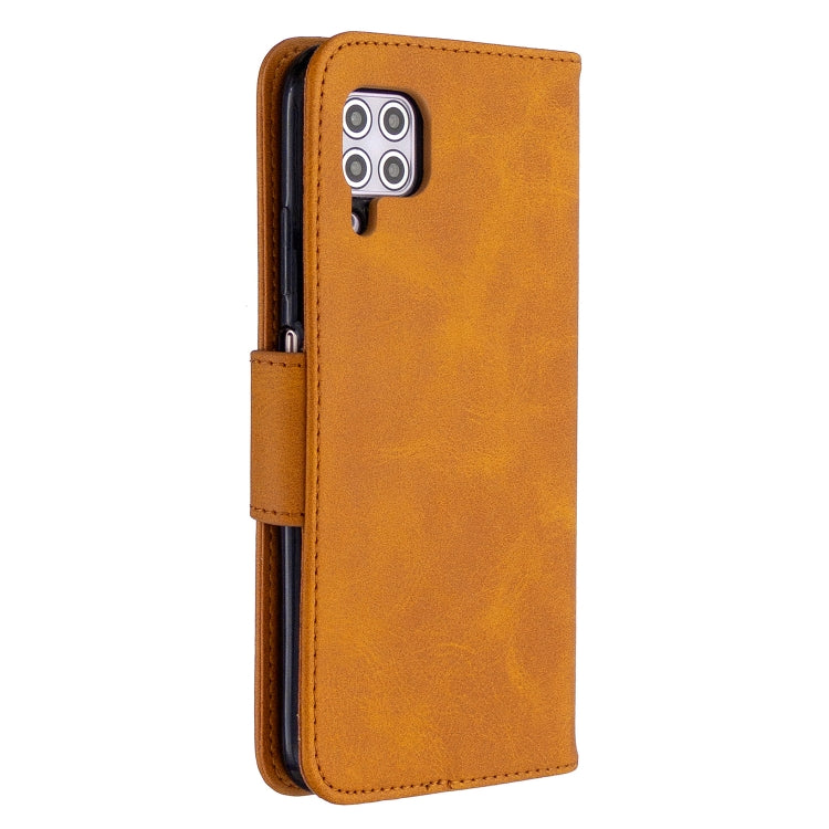 For Huawei P40 Lite Retro Lambskin Texture Pure Color Horizontal Flip PU Leather Case with Holder & Card Slots & Wallet & Lanyard