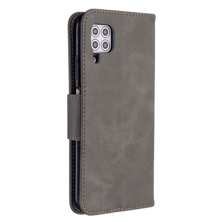 For Huawei P40 Lite Retro Lambskin Texture Pure Color Horizontal Flip PU Leather Case with Holder & Card Slots & Wallet & Lanyard