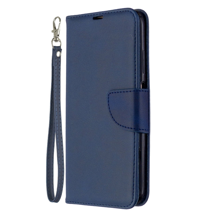 For Huawei P40 Lite Retro Lambskin Texture Pure Color Horizontal Flip PU Leather Case with Holder & Card Slots & Wallet & Lanyard