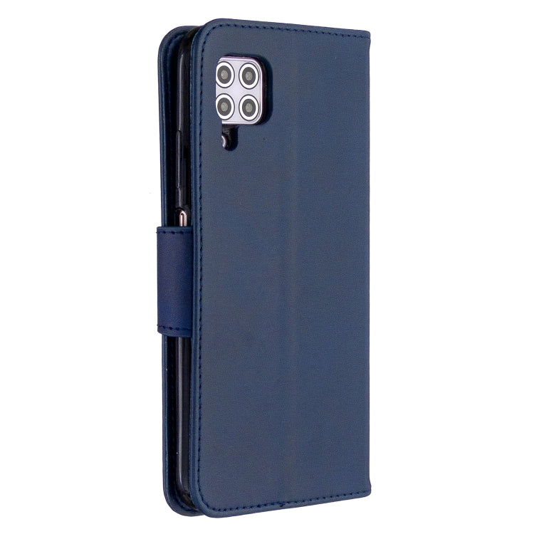 For Huawei P40 Lite Retro Lambskin Texture Pure Color Horizontal Flip PU Leather Case with Holder & Card Slots & Wallet & Lanyard