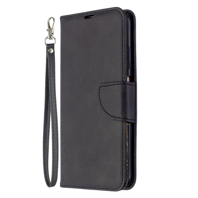 For Huawei P40 Lite Retro Lambskin Texture Pure Color Horizontal Flip PU Leather Case with Holder & Card Slots & Wallet & Lanyard