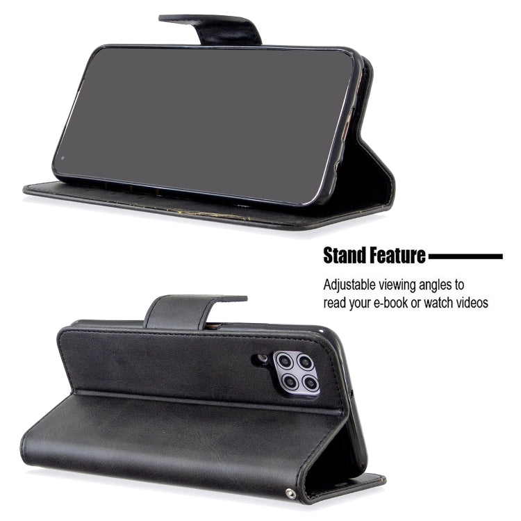 For Huawei P40 Lite Retro Lambskin Texture Pure Color Horizontal Flip PU Leather Case with Holder & Card Slots & Wallet & Lanyard