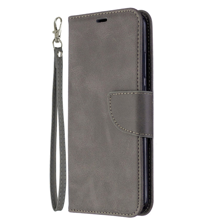 For Huawei P40 Lite E / Y7P Retro Lambskin Texture Pure Color Horizontal Flip PU Leather Case with Holder & Card Slots & Wallet & Lanyard