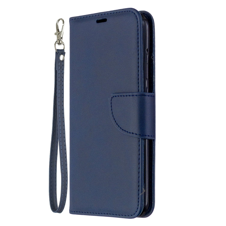 For Huawei P40 Lite E / Y7P Retro Lambskin Texture Pure Color Horizontal Flip PU Leather Case with Holder & Card Slots & Wallet & Lanyard