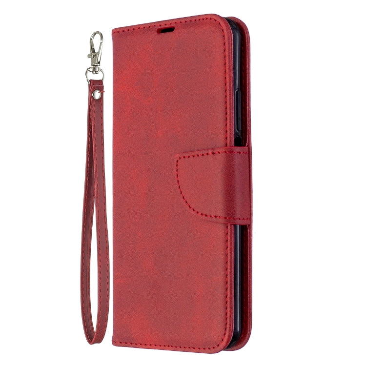 For Huawei Honor 20S Retro Lambskin Texture Pure Color Horizontal Flip PU Leather Case with Holder & Card Slots & Wallet & Lanyard
