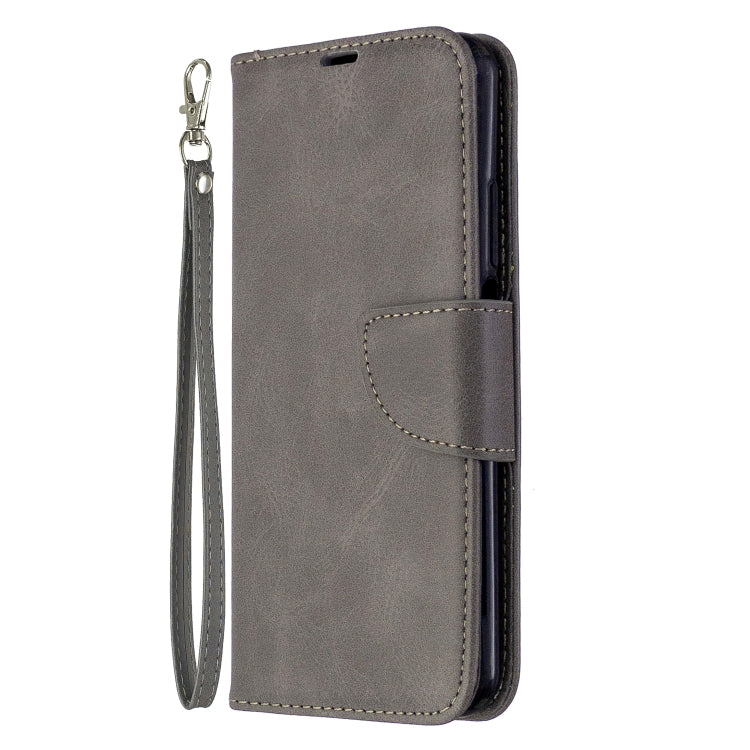 For Huawei Honor 20S Retro Lambskin Texture Pure Color Horizontal Flip PU Leather Case with Holder & Card Slots & Wallet & Lanyard