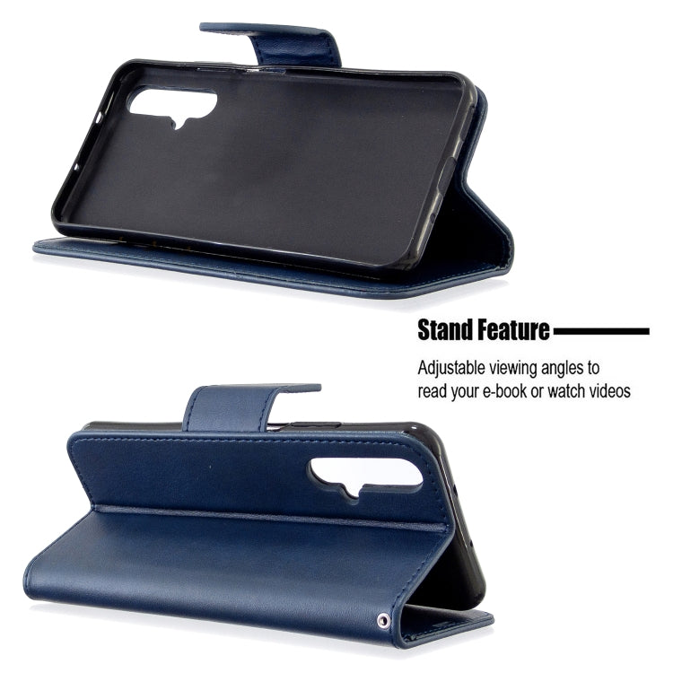 For Huawei Honor 20S Retro Lambskin Texture Pure Color Horizontal Flip PU Leather Case with Holder & Card Slots & Wallet & Lanyard