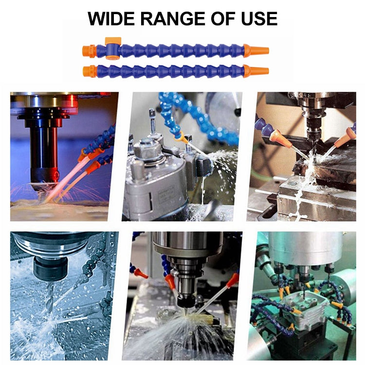 1/2 inch 60cm Adjustable Plastic Flexible Water Oil Cooling Hose Without Switch