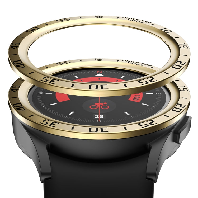 For Samsung Galaxy Watch5 Pro 45mm A Style Dial Steel Protective Frame