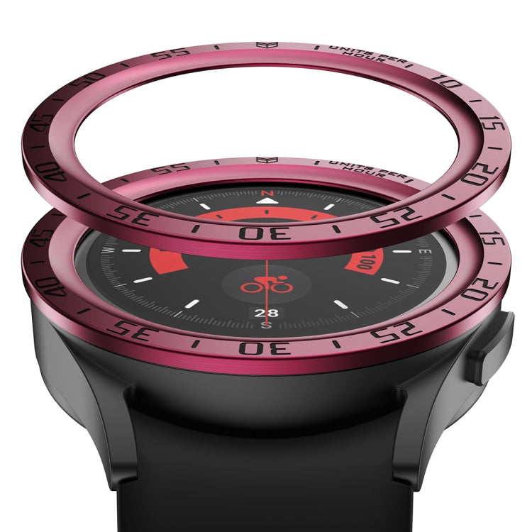 For Samsung Galaxy Watch5 Pro 45mm A Style Dial Steel Protective Frame