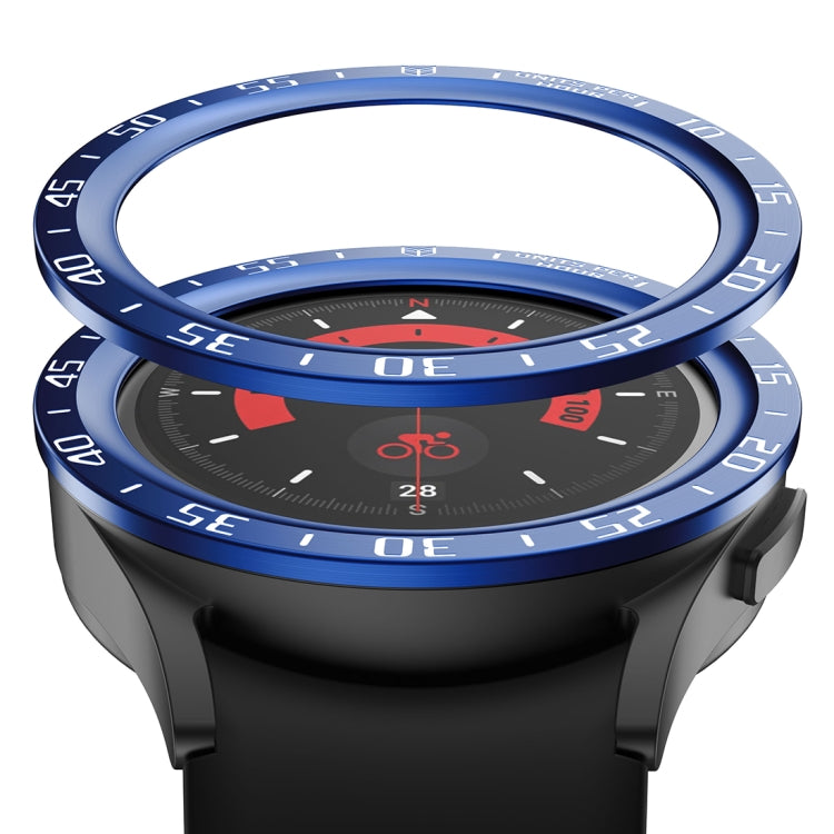For Samsung Galaxy Watch5 Pro 45mm A Style Dial Steel Protective Frame