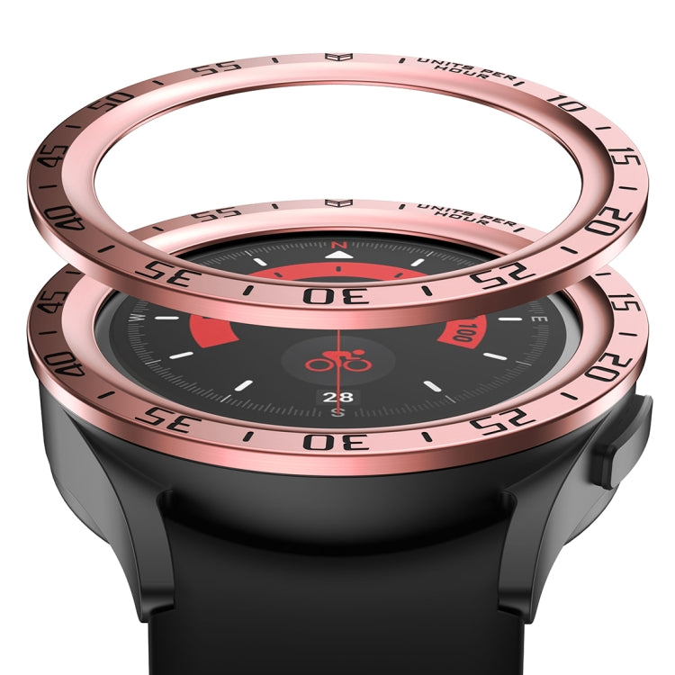 For Samsung Galaxy Watch5 Pro 45mm A Style Dial Steel Protective Frame