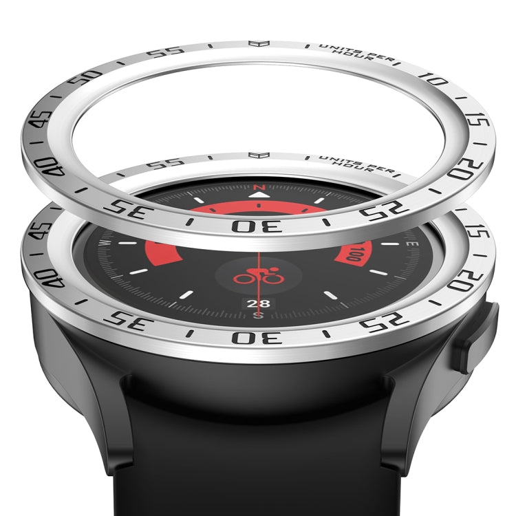 For Samsung Galaxy Watch5 Pro 45mm A Style Dial Steel Protective Frame