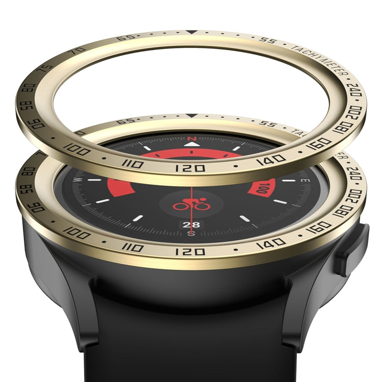 For Samsung Galaxy Watch5 Pro 45mm E Style Dial Steel Protective Frame