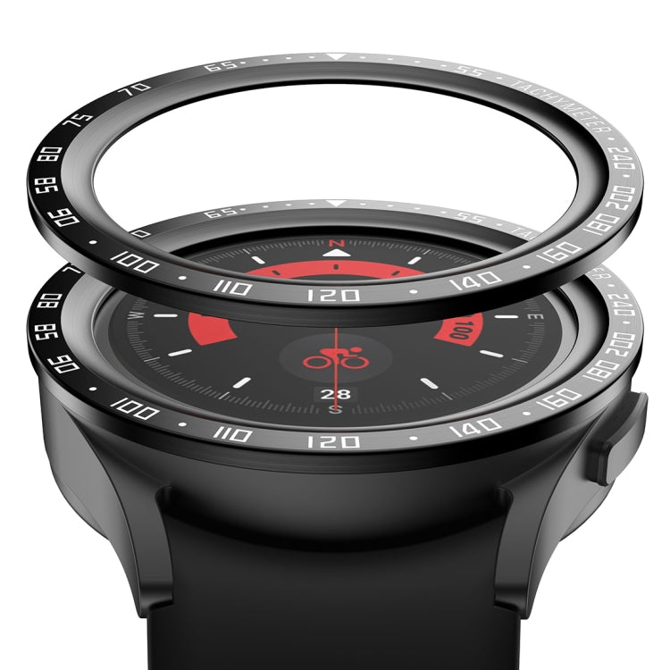 For Samsung Galaxy Watch5 Pro 45mm E Style Dial Steel Protective Frame