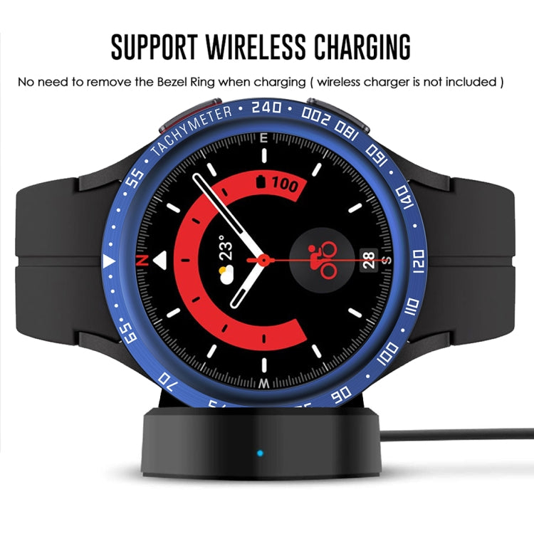 For Samsung Galaxy Watch5 Pro 45mm E Style Dial Steel Protective Frame