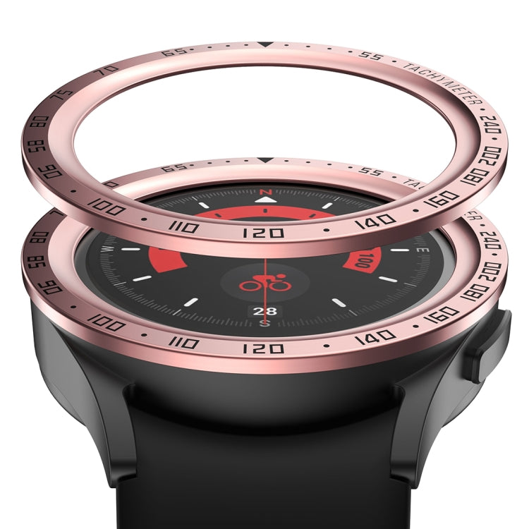 For Samsung Galaxy Watch5 Pro 45mm E Style Dial Steel Protective Frame