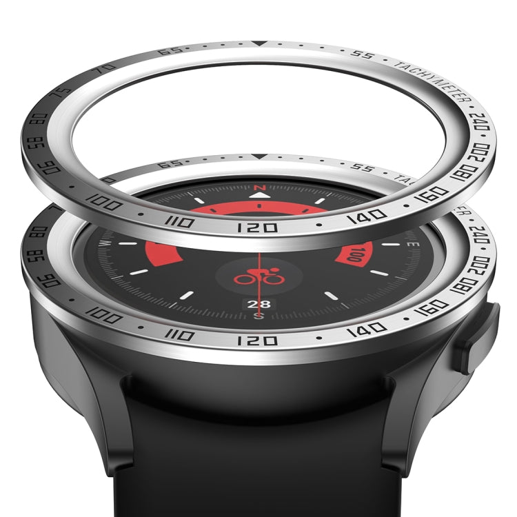 For Samsung Galaxy Watch5 Pro 45mm E Style Dial Steel Protective Frame