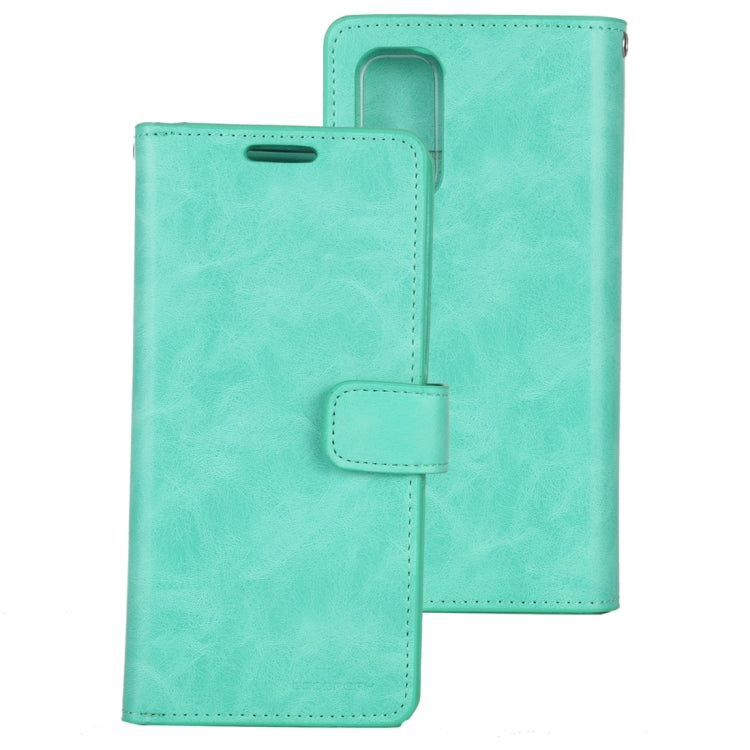 For Galaxy S20 Plus GOOSPERY Mansoor Series Crazy Horse Texture Horizontal Flip Leather Case With Bracket & Card Slot & Wallet