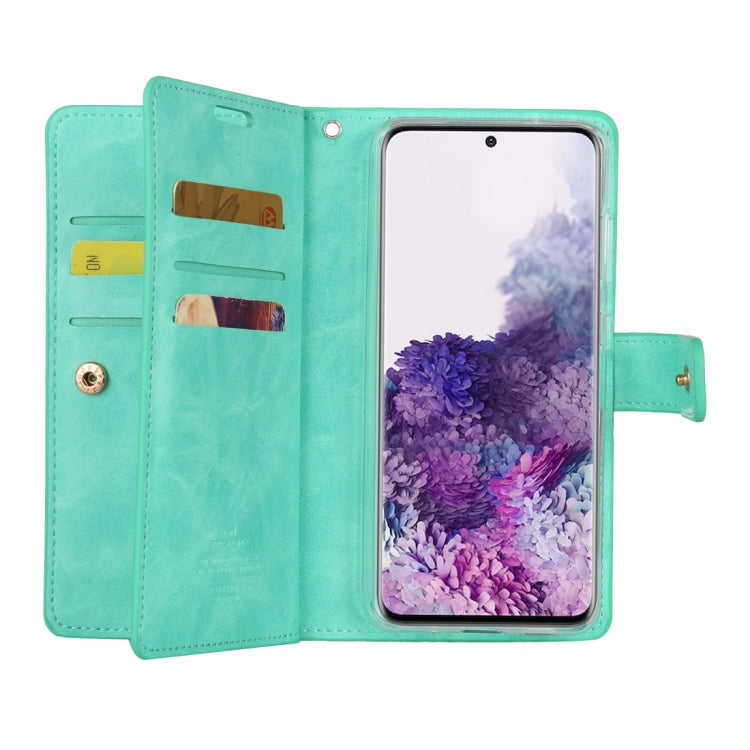 For Galaxy S20 Plus GOOSPERY Mansoor Series Crazy Horse Texture Horizontal Flip Leather Case With Bracket & Card Slot & Wallet