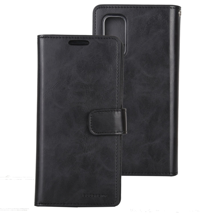 For Galaxy S20 Plus GOOSPERY Mansoor Series Crazy Horse Texture Horizontal Flip Leather Case With Bracket & Card Slot & Wallet