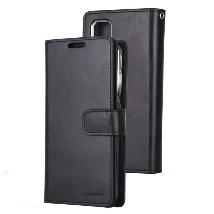 For Galaxy S20 Plus GOOSPERY Mansoor Series Crazy Horse Texture Horizontal Flip Leather Case With Bracket & Card Slot & Wallet