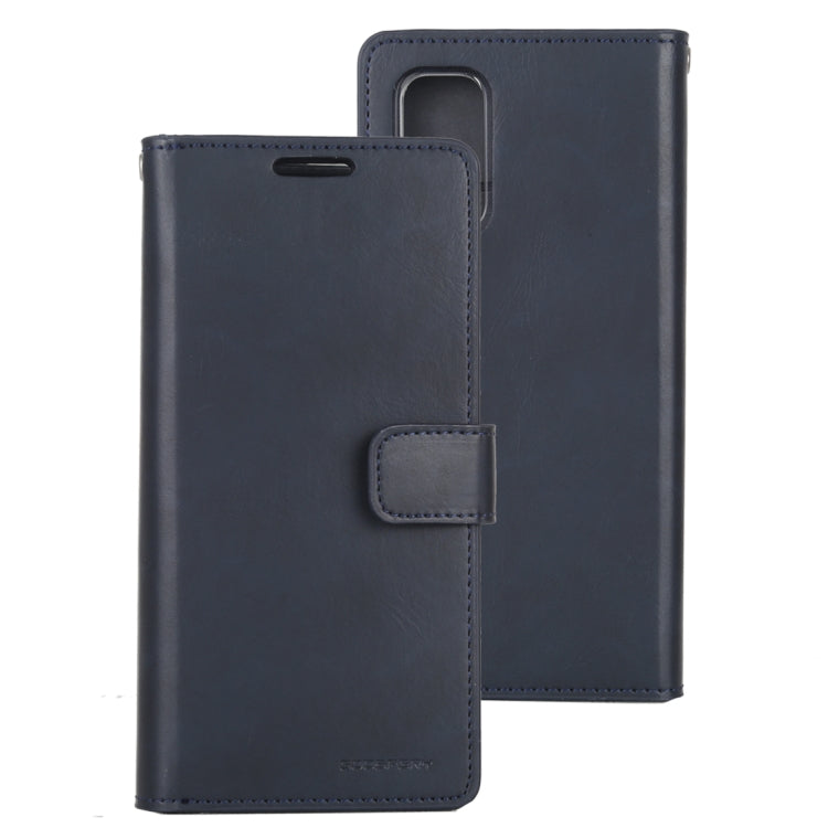 For Galaxy S20 Plus GOOSPERY Mansoor Series Crazy Horse Texture Horizontal Flip Leather Case With Bracket & Card Slot & Wallet