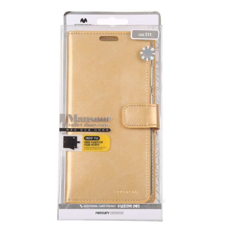 For Galaxy S20 Plus GOOSPERY Mansoor Series Crazy Horse Texture Horizontal Flip Leather Case With Bracket & Card Slot & Wallet