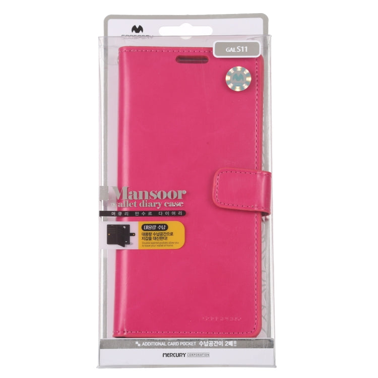 For Galaxy S20 Plus GOOSPERY Mansoor Series Crazy Horse Texture Horizontal Flip Leather Case With Bracket & Card Slot & Wallet