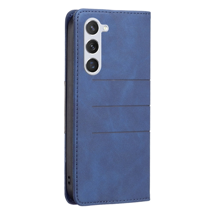 For Samsung Galaxy S23 5G BF10 Color Block Magnetic Flip Leather Phone Case