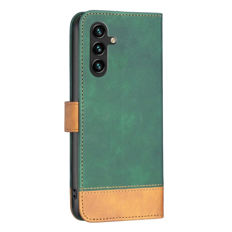 For Samsung Galaxy A14 5G BF11 Color Matching Skin Feel Leather Phone Case